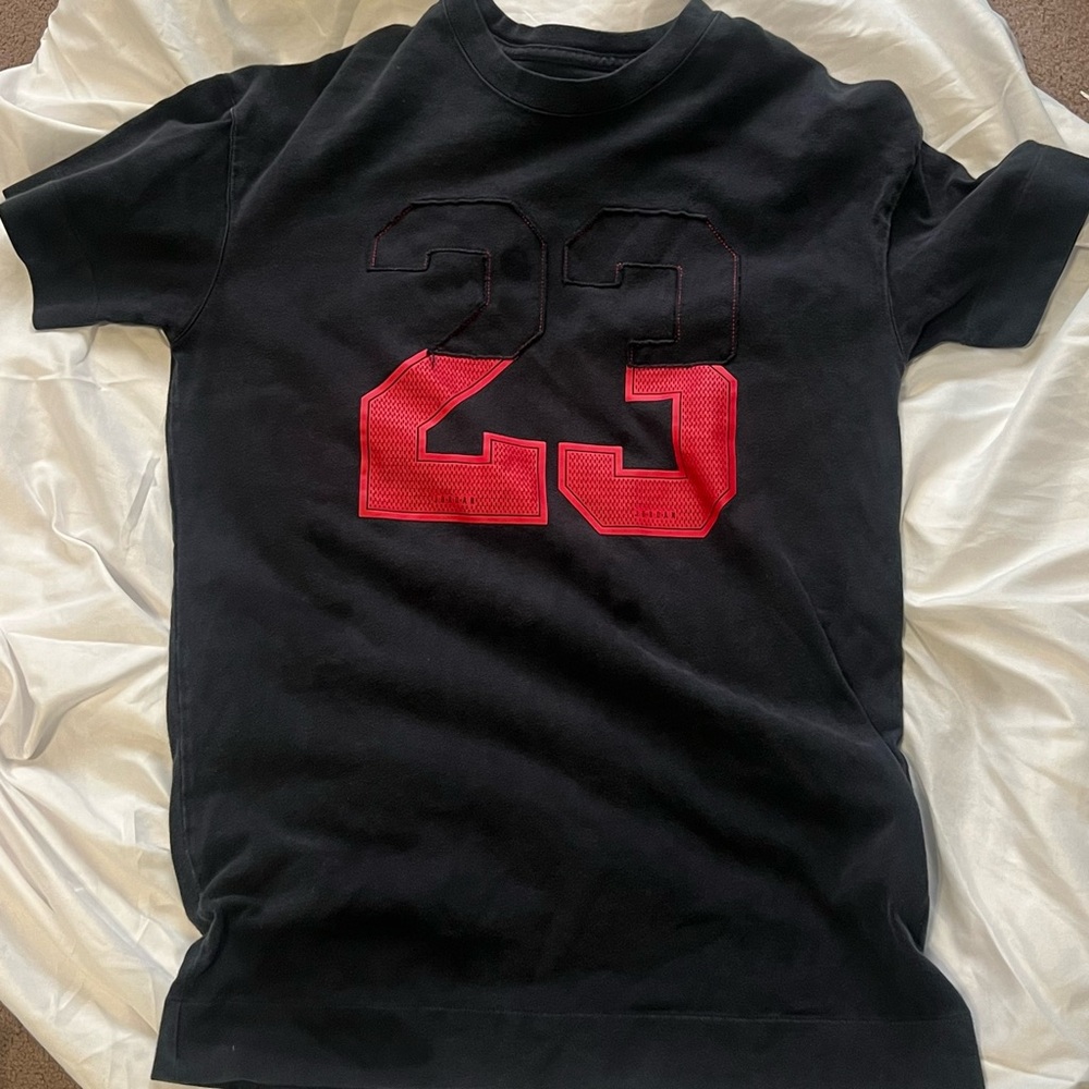 Jordan Retro Nike Air Sweatshirt Chicago Bulls Jumpman 23 Short sleeves